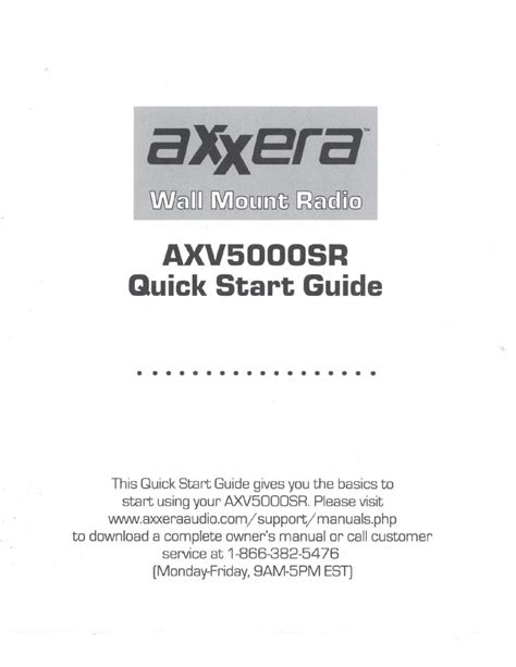 Chg batteries and still no work. . Axxera tv manual